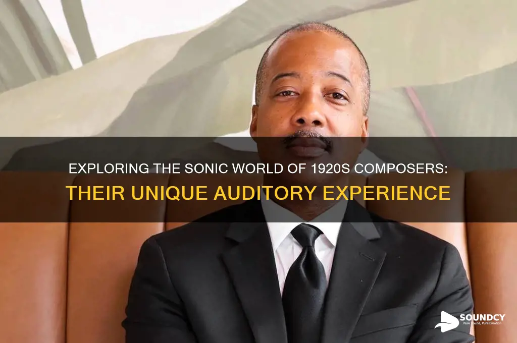 how did composers from the 20