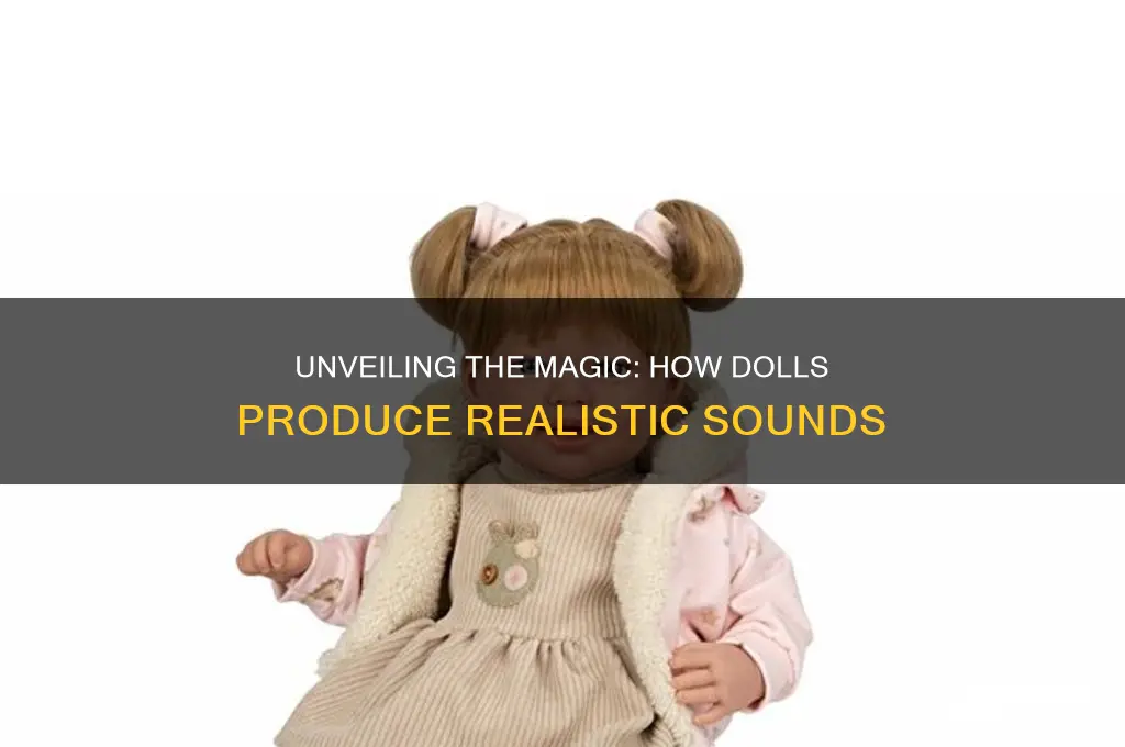 how did dolls make sounds