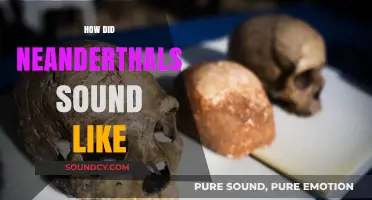Unveiling Neanderthal Speech: Reconstructing Their Unique Vocal Sounds