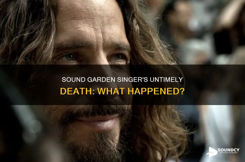 how did sound garden singer die