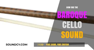 The Baroque Cello's Unique Sound