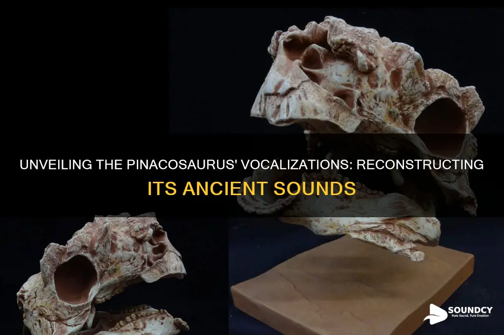 how did the pinacosaurus sound