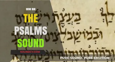 Unveiling the Ancient Melodies: How Did the Psalms Sound?