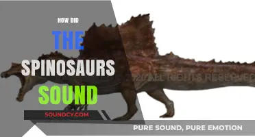Unveiling the Ancient Roar: Reconstructing Spinosaur Sounds and Communication
