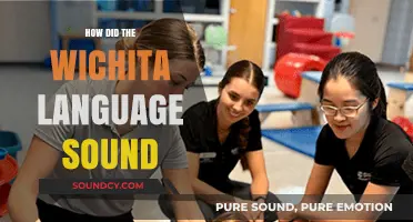 The Wichita Language: A Sonic Exploration
