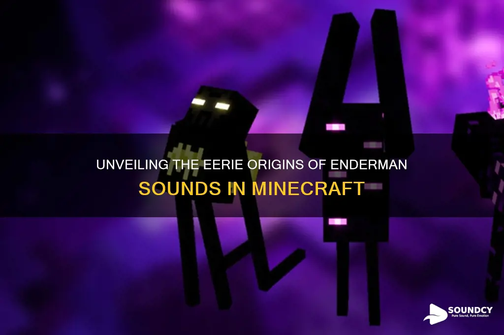 how did they come up with the enderman sounds