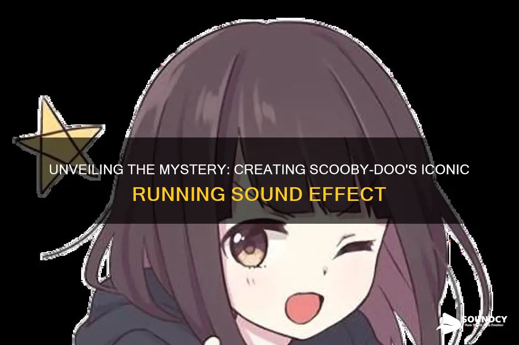 how did they make the scooby doo running sound