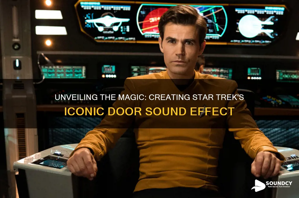how did they make the star trek door sound