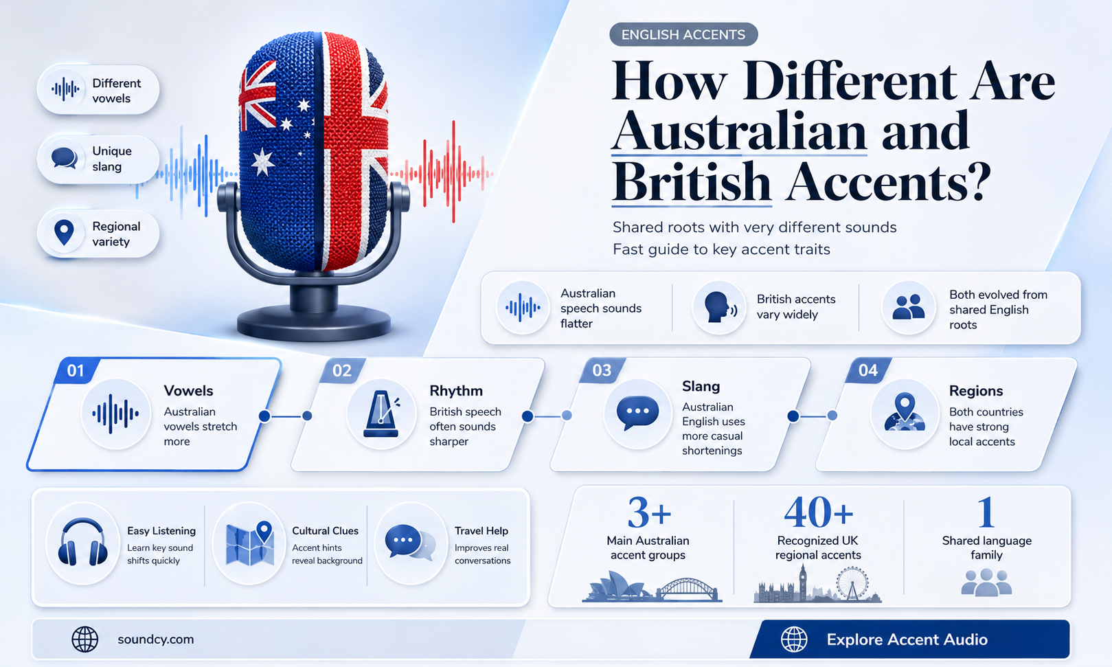 do australians and british sound similar