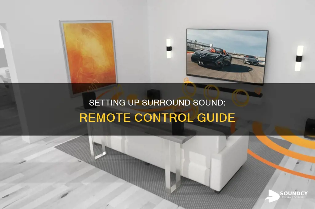 how direcrv remote surrond sound temote