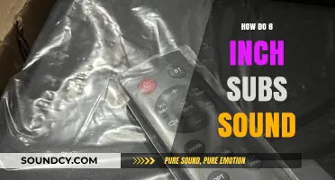 Deep Bass, Small Subs: 8-Inch Subwoofer Sound Explored