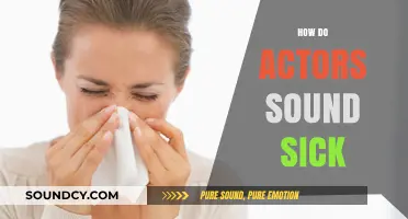 Mastering the Art: How Actors Convincingly Sound Sick on Screen