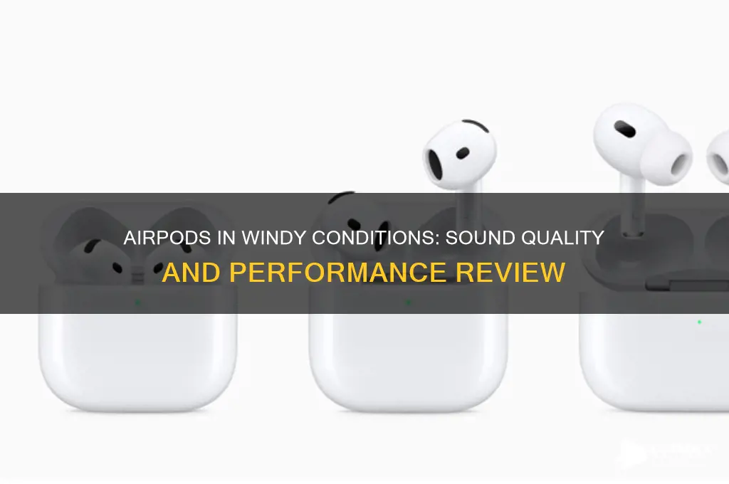 how do airpods sound in wind