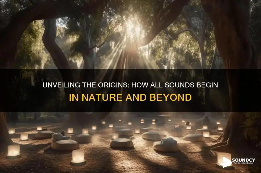how do all sounds begin