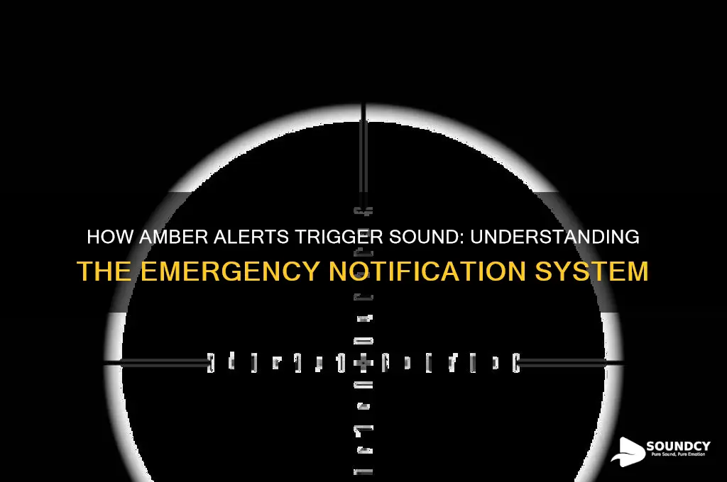 how do amber alerts trigger sound
