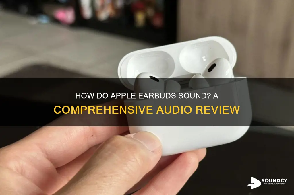 how do apple ear buds sound