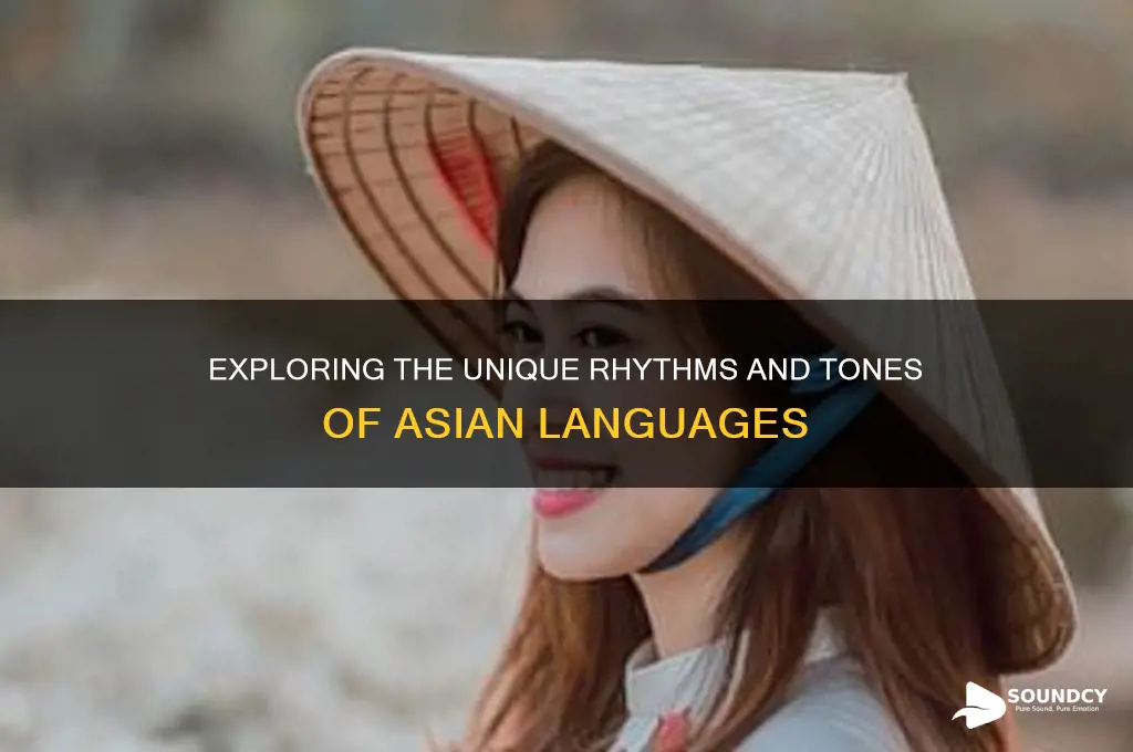 how do asian languages sound
