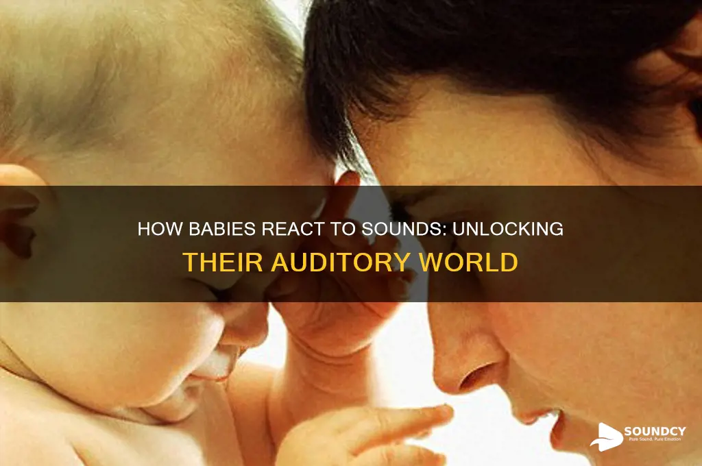 how do babies respond to sounds