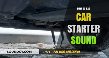 Identifying Bad Car Starter Sounds: Symptoms, Causes, and Solutions