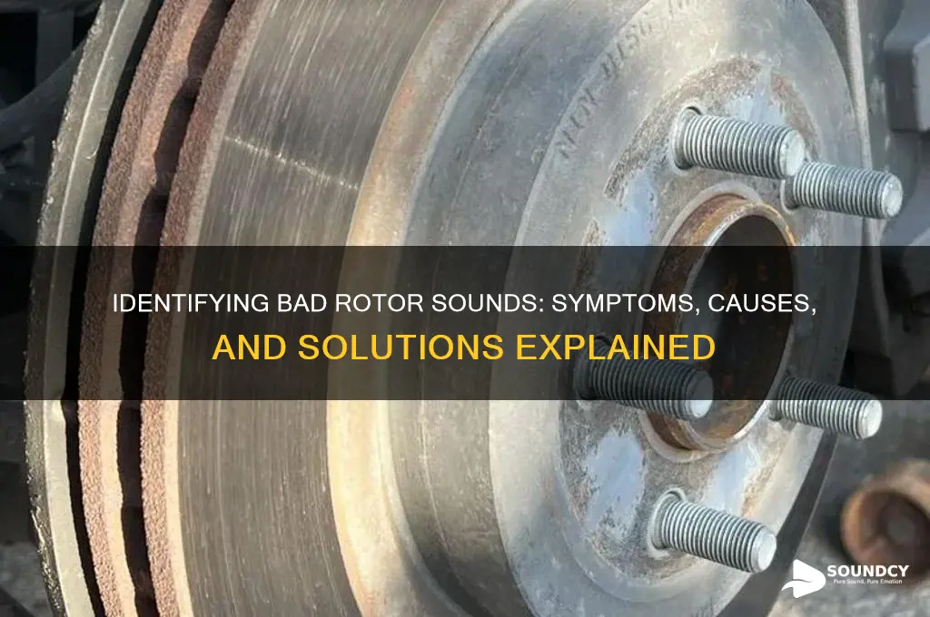 how do bad rotors sound