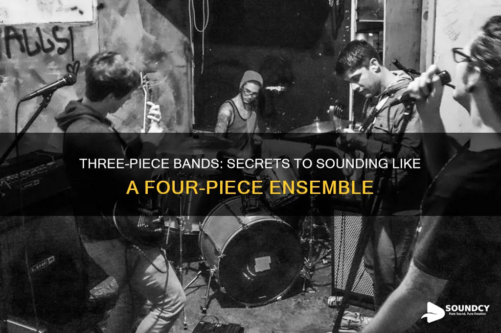 how do bands with three players sound like four