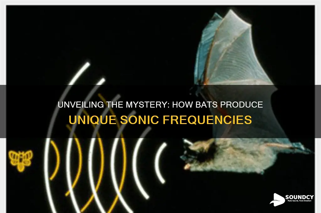 how do bats make sound