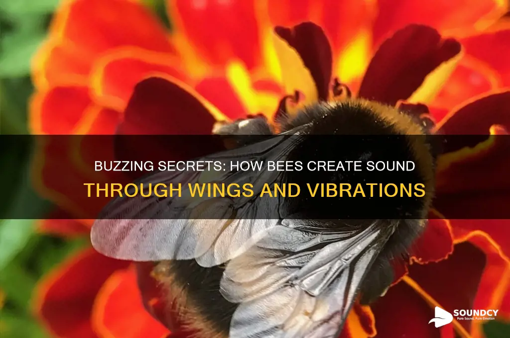 how do bees make sound