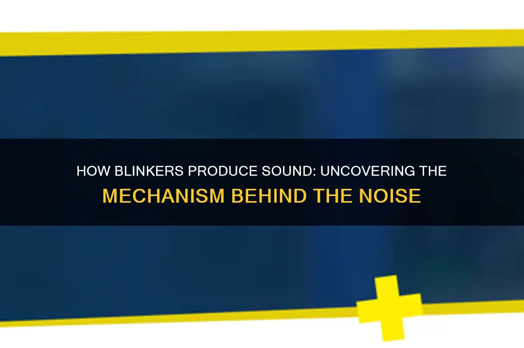 how do blinkers make sound