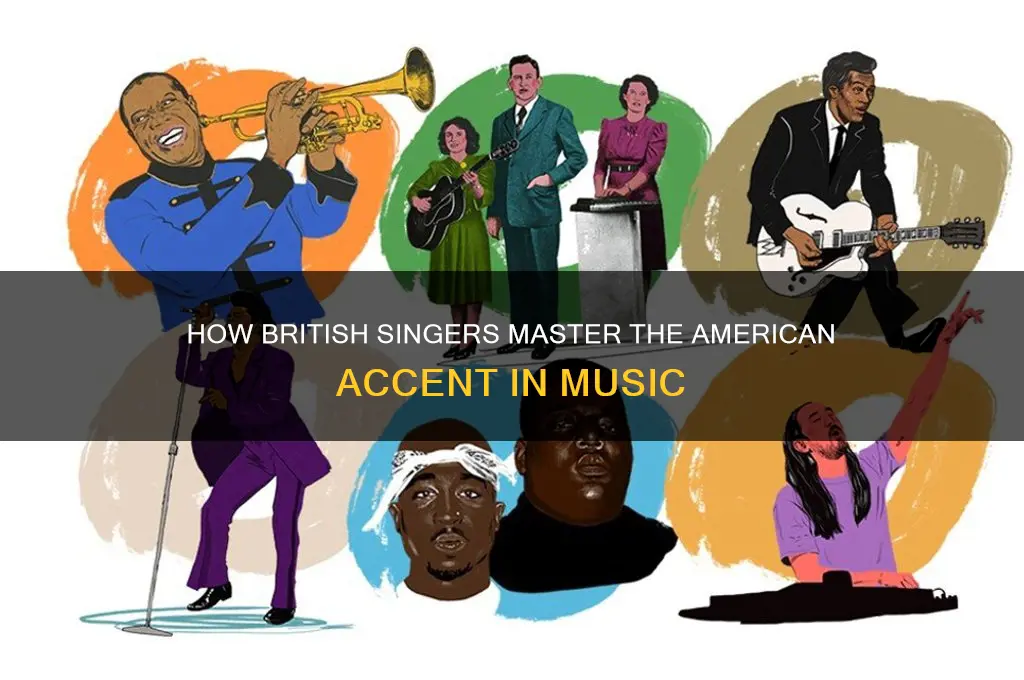 how do british singers sound american