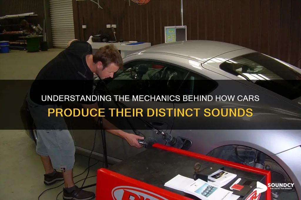 how do cars make sound