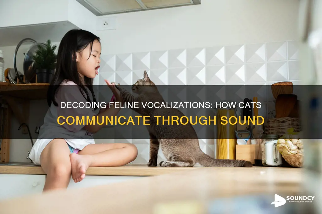 how do cats communicate through sound