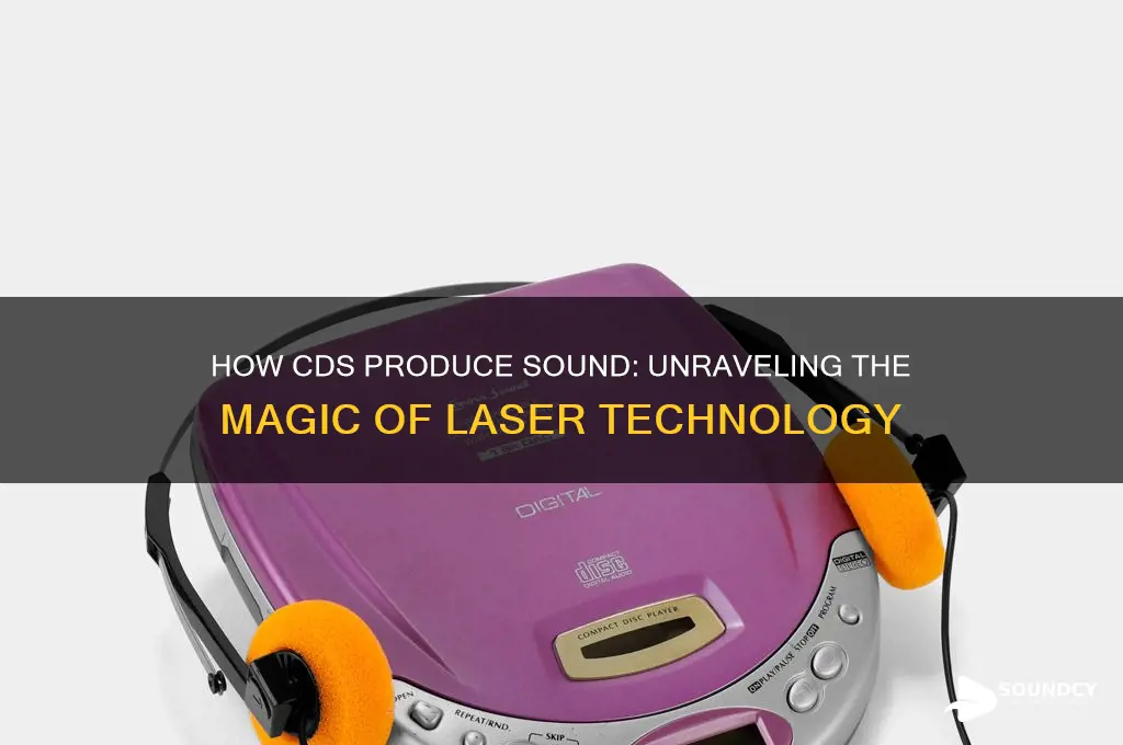 how do cds make sound