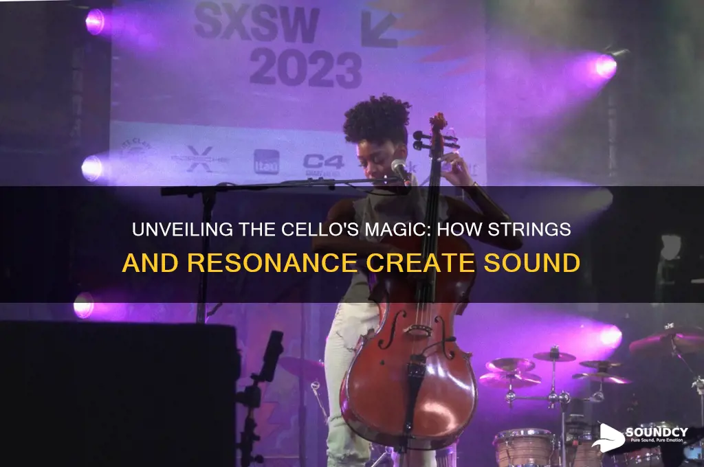 how do cellos make sound