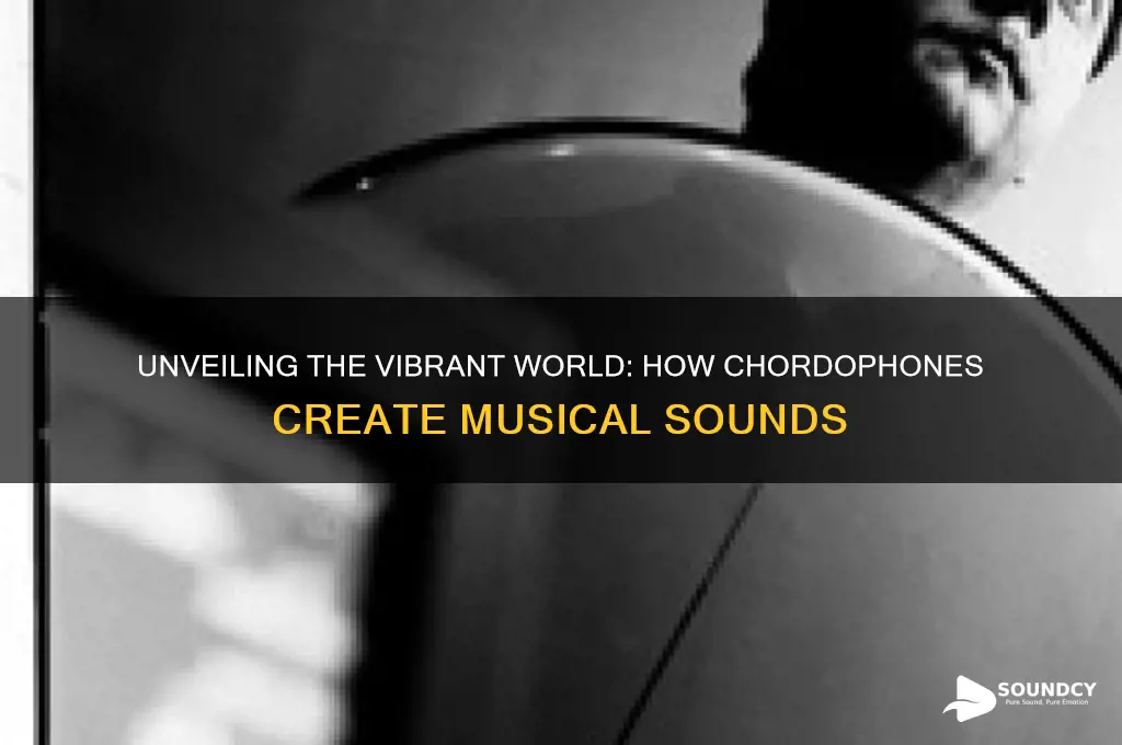 how do chordophones produce sound