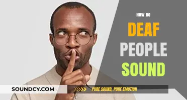 How Deaf People Sound: Exploring the Unique Vocal Expressions of Deaf Individuals