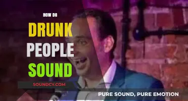Slurred Speech and Laughter: Decoding the Unique Sounds of Intoxication