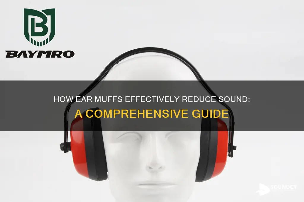 how do ear muffs reduce sound