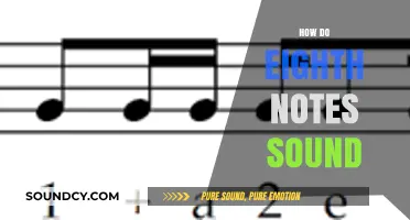 Understanding the Rhythmic Pulse: How Eighth Notes Sound in Music