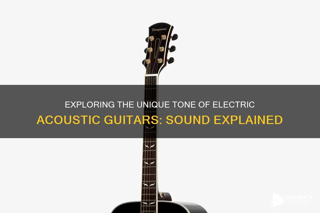 how do electric acoustic guitars sound