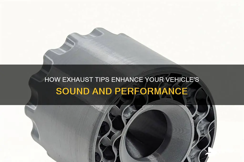 how do exhaust tips affect sound
