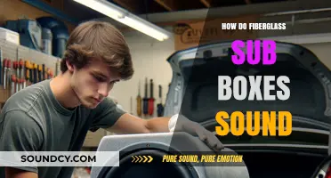 How Fiberglass Sub Boxes Enhance Sound Quality: A Comprehensive Review