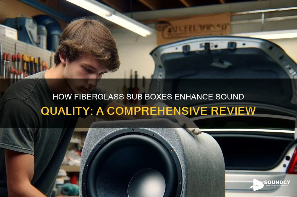 how do fiberglass sub boxes sound