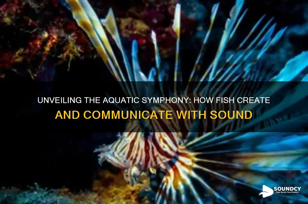 how do fish make sound