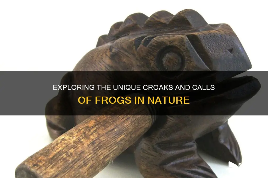 how do frog sounds like