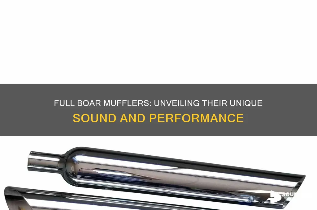 how do full boar mufflers sound