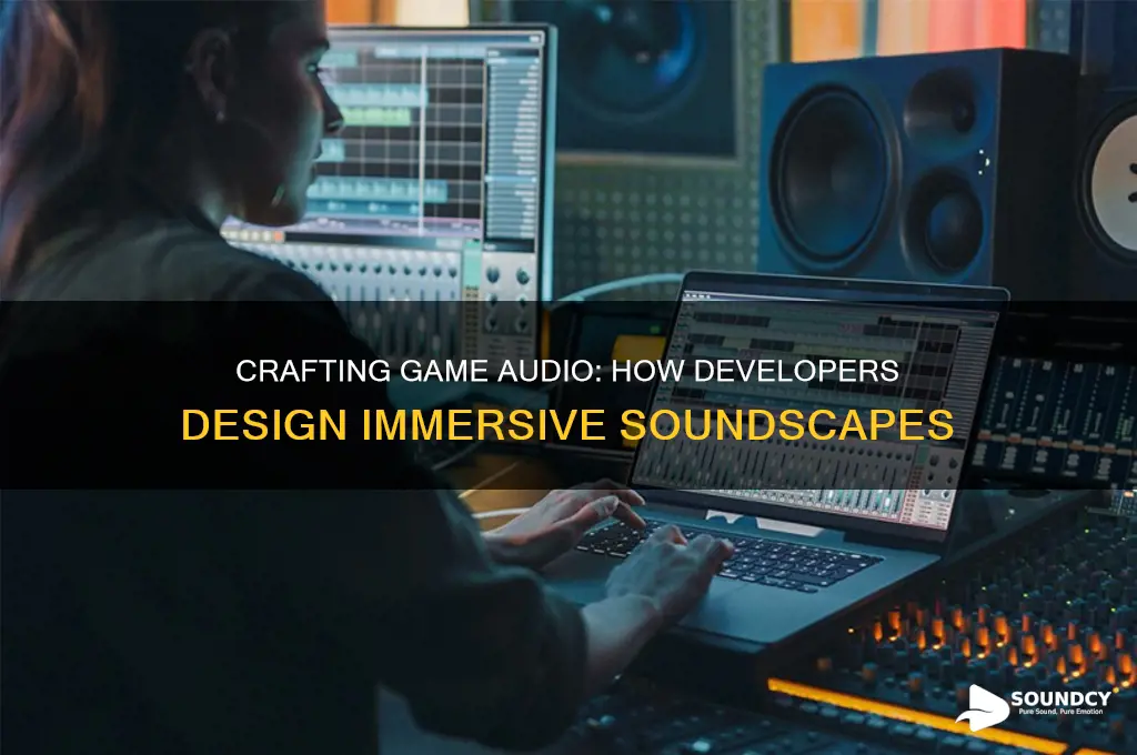 how do game devs develop sounds