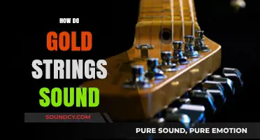 Exploring the Unique Tone and Resonance of Gold Guitar Strings