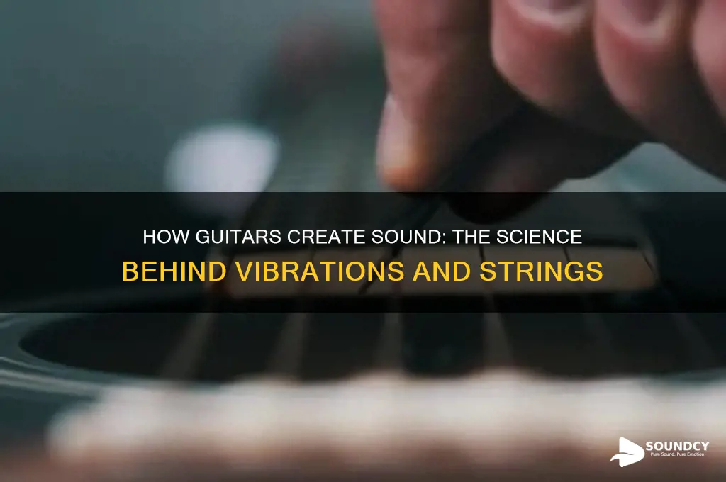 how do guitars make sound