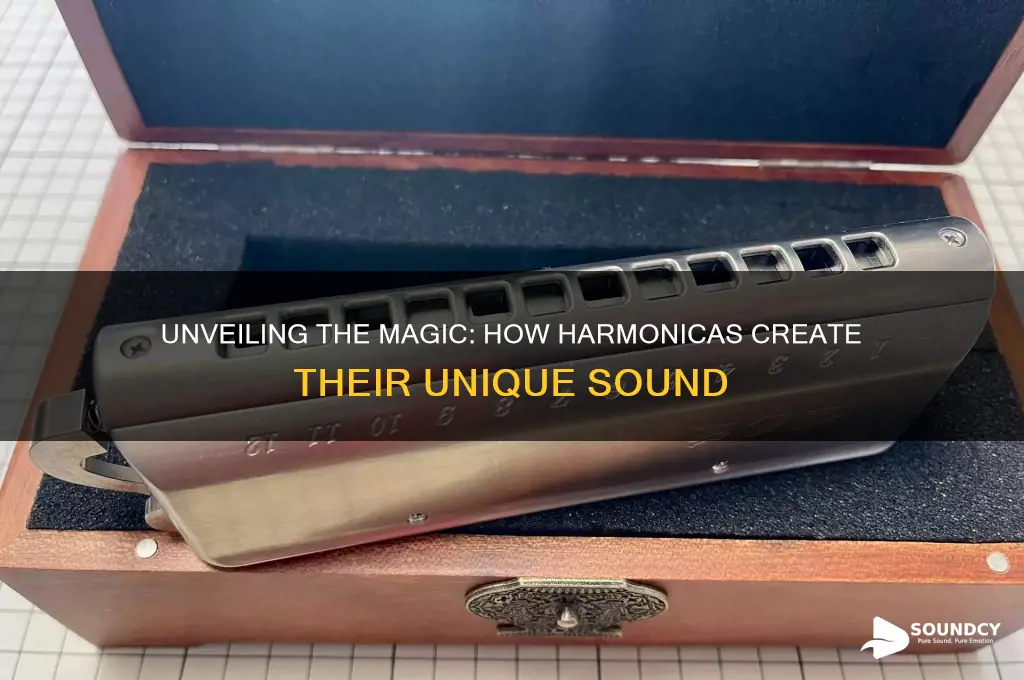 how do harmonicas make sound