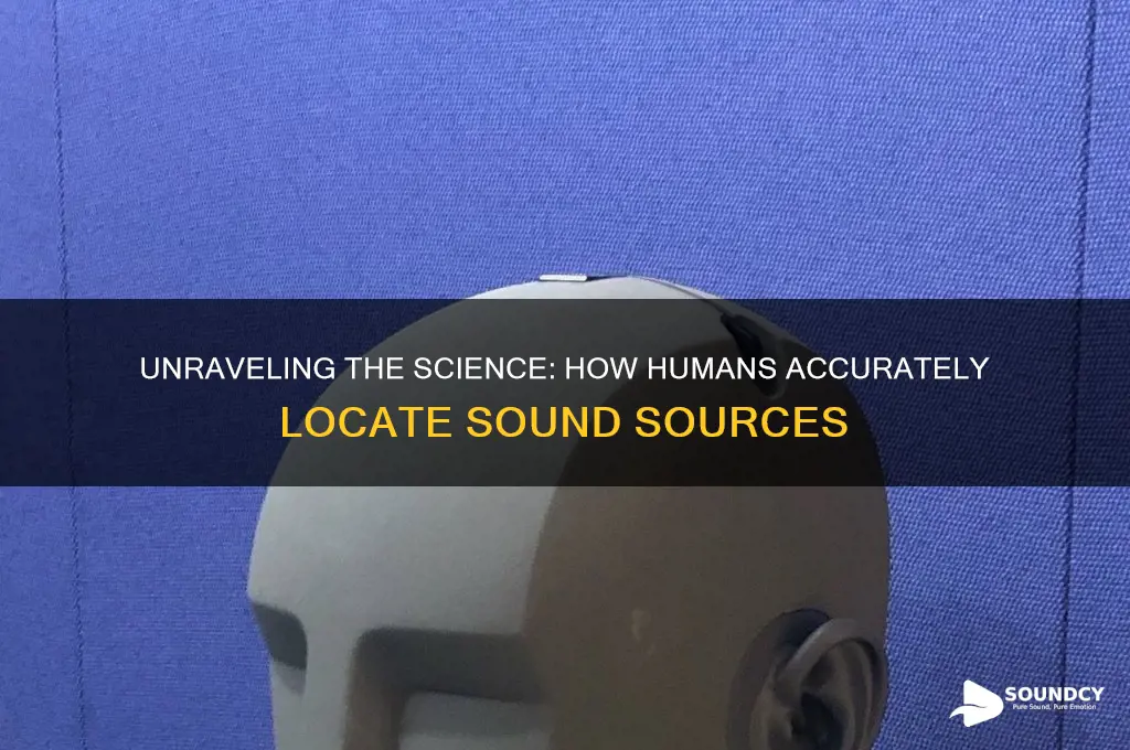 how do humans locate sound